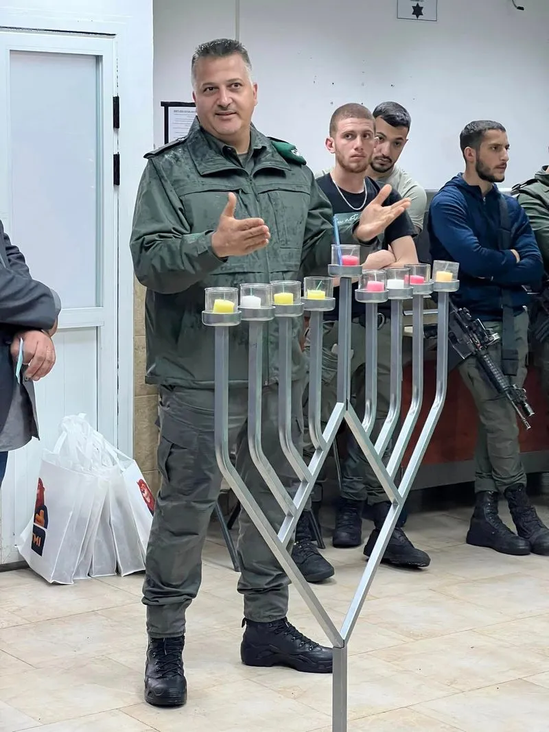 From our visit to the Qalqilya Border Police battalion