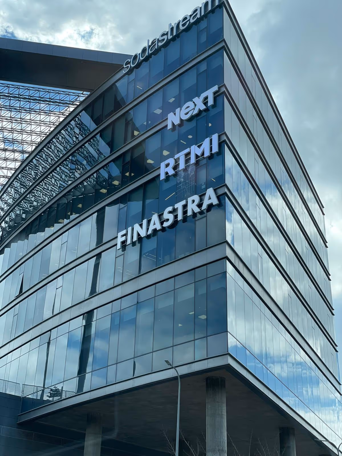 The O-Tech 1 building in Kfar Saba, with the RTMI sign